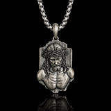 The Crown of Thorns Covenant - S925 Sterling Silver Christian Pendant, A Sacred Reminder of Sacrifice and Redemption