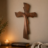 Modern Wooden Wall Cross: A Contemporary Symbol of Faith & Craftsmanship