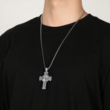 PURE TIN Jesus Cross Necklace