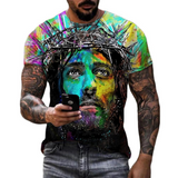 Fashionable and beautiful religious Christ Jesus 3D print clothing