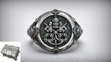 S925K Silver St. Peter's Key to Heaven Ring