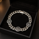 Vintage Lion King Head Cuban Link Bracelet