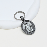 Virgin Mary Miraculous Medal Zinc Alloy Necklace
