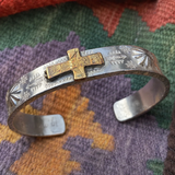 Mayan Tribal Totem Cross Bracelet