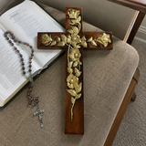 Rosenkreuz, Muttertag Wand dekor Geschenk