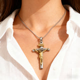 BGCOPPER S925K Silver Crucifix of Jesus Christ: A Timeless Masterpiece of Faith and Art