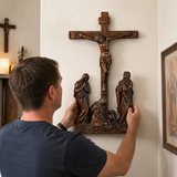 New Product Jesus crucifixion scene ornaments