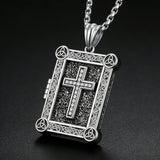 Celtic Cross Photo Locket Necklace – Keep Faith & Loved Ones Close