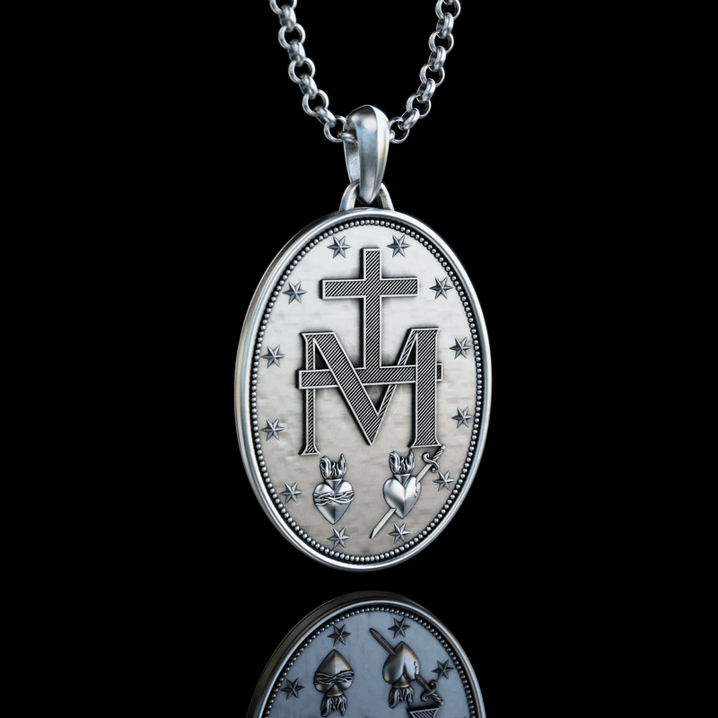 New Miraculous Medal Necklace
