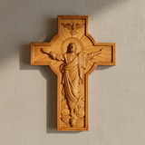 BGCOPPER Himmelfahrt Jesu Holzschnitzerei Kreuz-Die besten Geschenke für Ostern