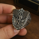 Archangel Michael Steel Titanium Ring——Giving us the strength and courage to move forward