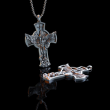 New titanium steel Archangel St. Michael necklace