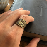 Saint Benedict Ring,ward off spiritual and physical dangers
