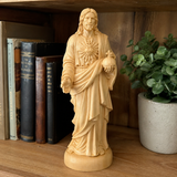 Sacred Heart of Jesus Wooden Statue: A Tribute to Unfailing Love