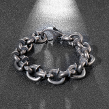 Men's Stainless Steel Spike Bracelet