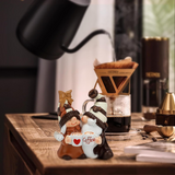 offee Couple Gnome Resin Figurine | Valentine's Day Gift