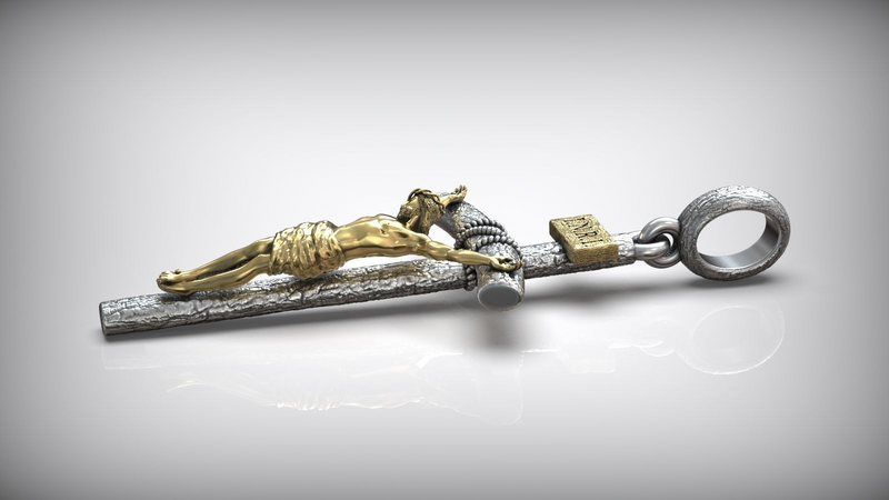 BGCOPPER S925K Silver Crucifix of Jesus Christ: A Timeless Masterpiece of Faith and Art