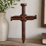 Nail Cross Wooden Wall Art: A Christian Symbol of Sacrifice & Redemption