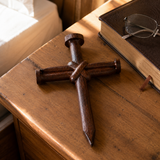 Nail Cross Wooden Wall Art: A Christian Symbol of Sacrifice & Redemption