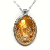 Christmas Nativity 3D Relief Pendant - BGCOPPER Anniversary Limited ($9.90)