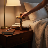 【Holy City Wood】Handcrafted Olive Wood Cross with Bronze Christ Statue A Devotional Companion for Prayer A Collectible Gift of Distinction