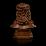 Boxwood Jesus Crown with Thorns Half-Length Desktop Ornament