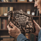 "Jesus, I Trust in You" - Handcrafted Solid Wood Religious Plaque with John 3:16 Eternal Promise