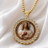 Sacred Heart of Jesus Pendant Necklace