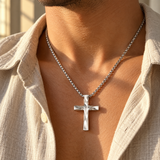 Carry Your Faith Close to Your Heart – Timeless Gold & Silver Cross Necklace, A Symbol of God's Love & Protection