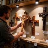 St. Benedict Crucifix: Maple Wood, Divine Protection, & the Story of Redemption