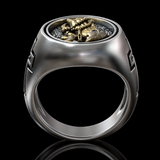 925K Sterling Silver Praying Hands Ring - Christian Symbol of Faith and Devotion