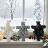 Sacred Light Christmas Candle - Christ King & Holy Mary Edition | Natural Soy Wax Christian Candles for Advent Worship & Prayer