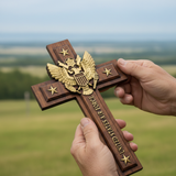 Hand-Carved Beechwood U.S. Air Force Cross — A Symbol of Faith, Service & Sacrifice