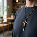 New Copper Cross Necklace