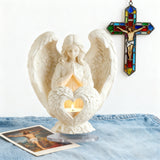 "Praying Angel" 2D Flat Acrylic Table Decor – A Glow of Peace for Your Christian Home
