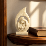 Holy Family Teardrop Resin Tabletop Statue