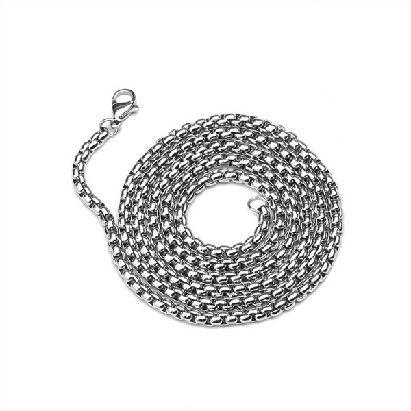 24-inch stainless steel chain