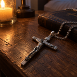 S925K Silver Jesus Crucifix Pendant | A Tangible Reminder of His Love