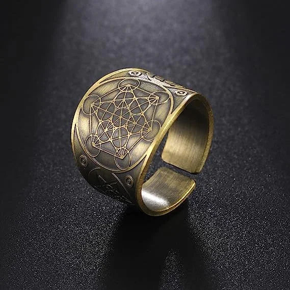 Bague Aigle Lion Ajustable Acier Inoxydable 316L - Style Punk Viking Celtique Pour Homme Et Femme