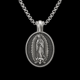 Our Lady of Guadalupe Virgin Mary Necklace,the patron saint of America and unborn children