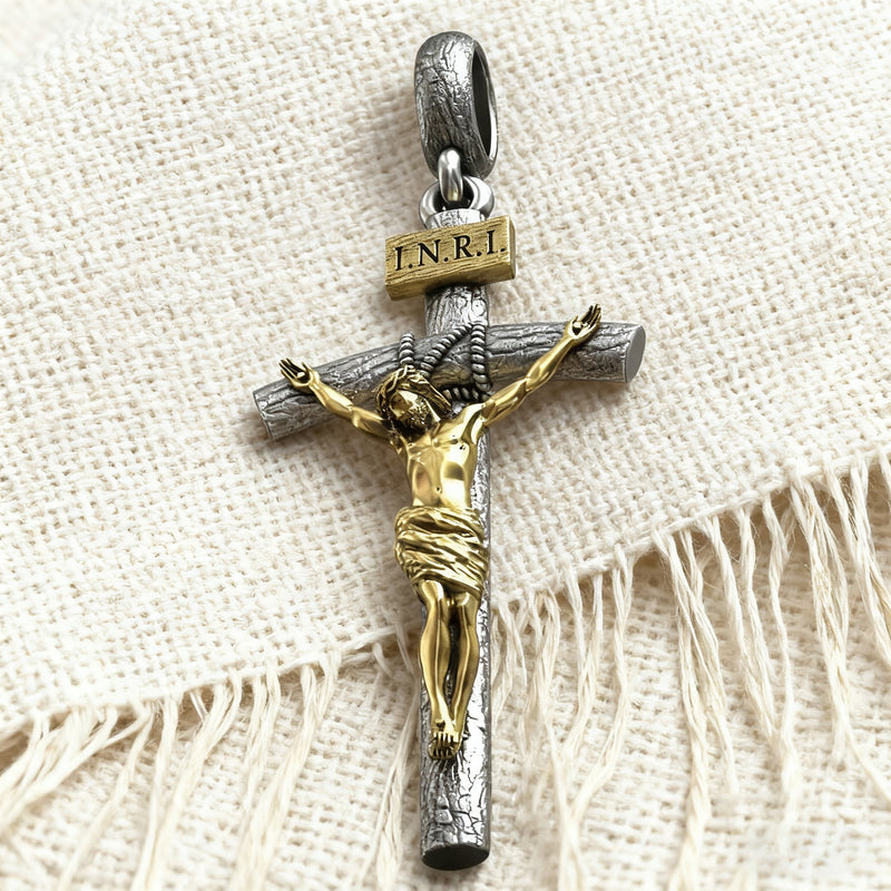 BGCOPPER S925K Silver Crucifix of Jesus Christ: A Timeless Masterpiece of Faith and Art