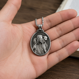 The Good Shepherd Sterling Silver Necklace - Sacred Symbol of Christ's Loving Care - John 10:14