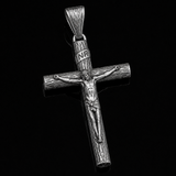 S925K Silver Cross Necklace: Embodiment of the Light of Faith