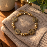 St. Benedict Medal Beaded Bracelet – 304 Stainless Steel Catholic Faith Jewelry