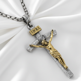 BGCOPPER S925K Silver Crucifix of Jesus Christ: A Timeless Masterpiece of Faith and Art
