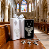 S925K Silver Saint Michael Pendant: Courage in the Heart