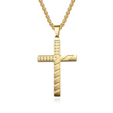 American Flag Cross Necklace