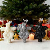 Sacred Light Christmas Candle - Christ King & Holy Mary Edition | Natural Soy Wax Christian Candles for Advent Worship & Prayer