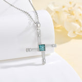 St. Brigid's Cross Turquoise Necklace – Celtic Heritage & Natural Beauty