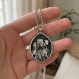 The Good Shepherd Sterling Silver Necklace - Sacred Symbol of Christ's Loving Care - John 10:14